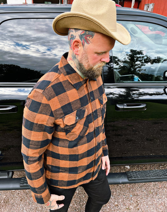 Dickies Flanell Sacramento BrownDuck unisex