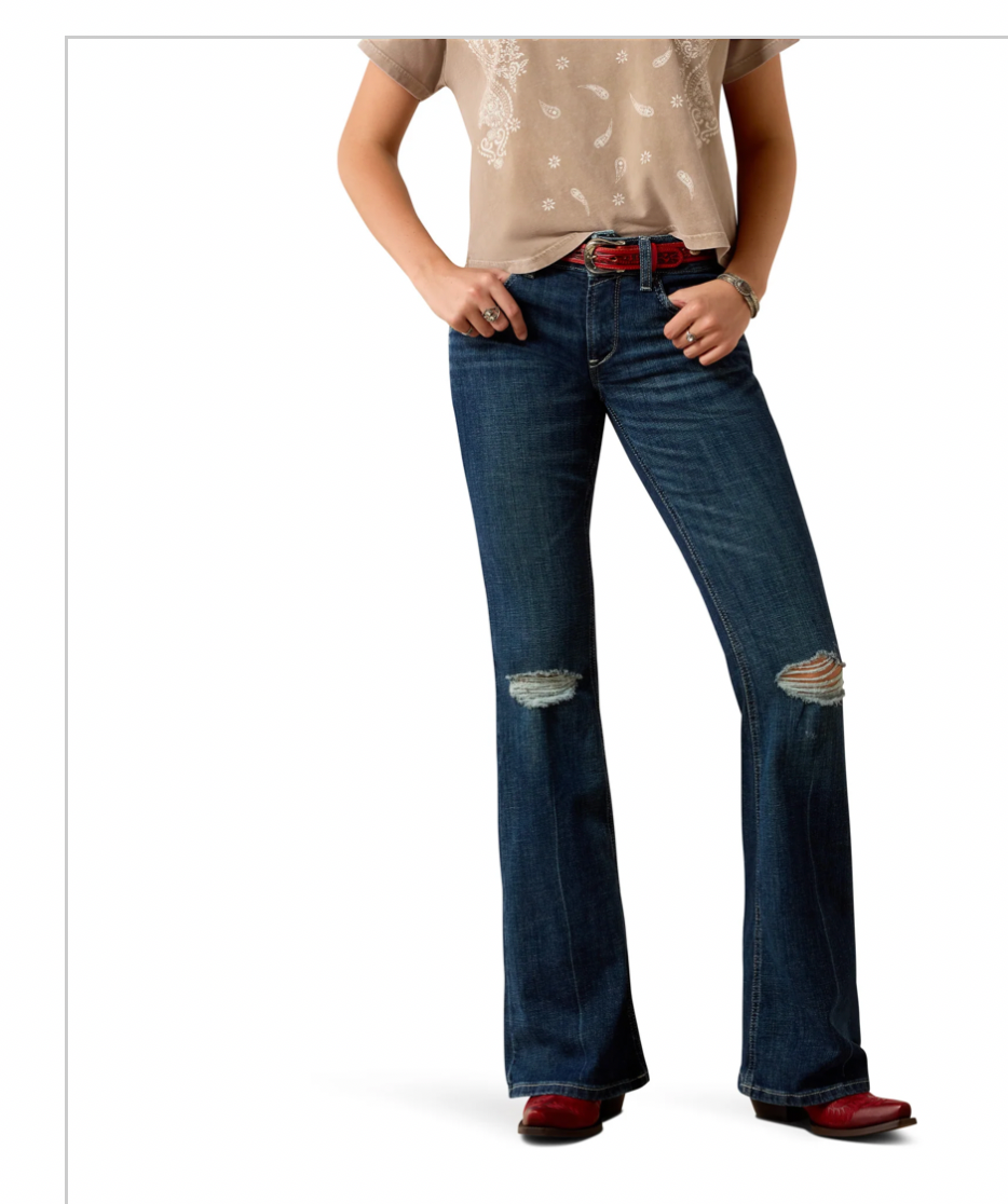 Ariat jeans perfekt rise Flare siren