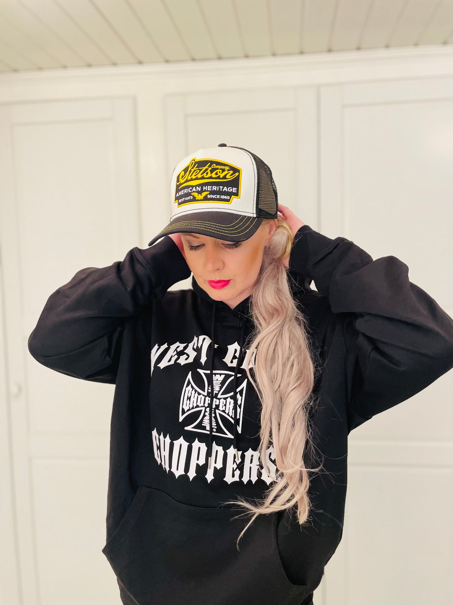 WCC Iron Oversized hoodie black