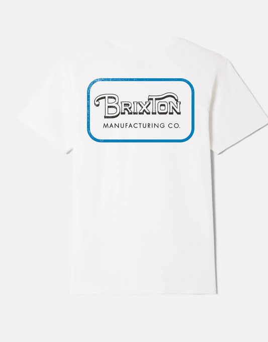 brixton grade vit  tshirt unisex