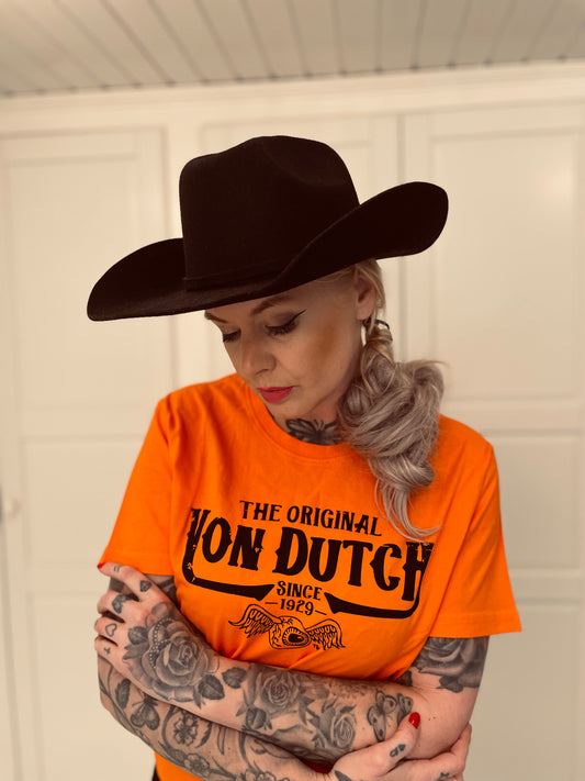Von Dutch Original t-shirt orange