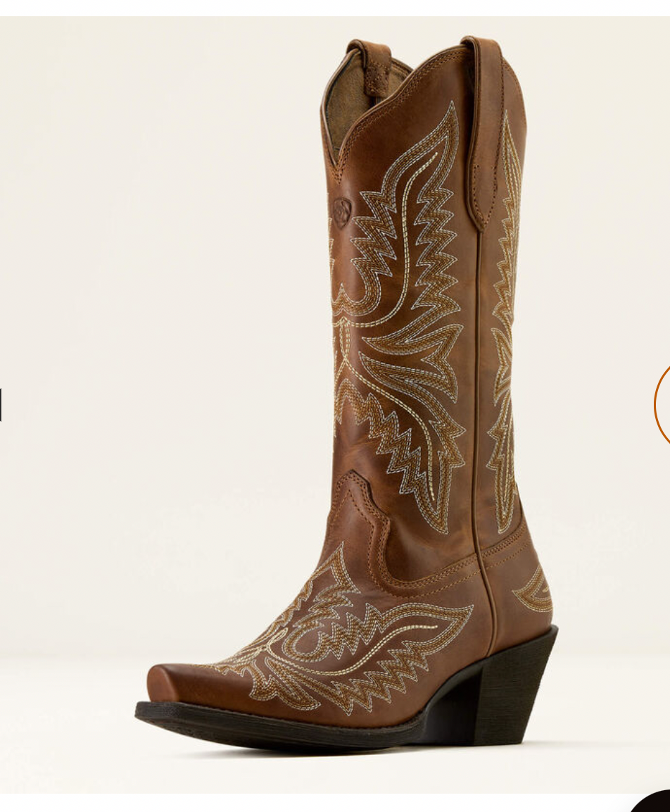 Ariat WMS Round Up Collins D Toe Western Boot damboots
