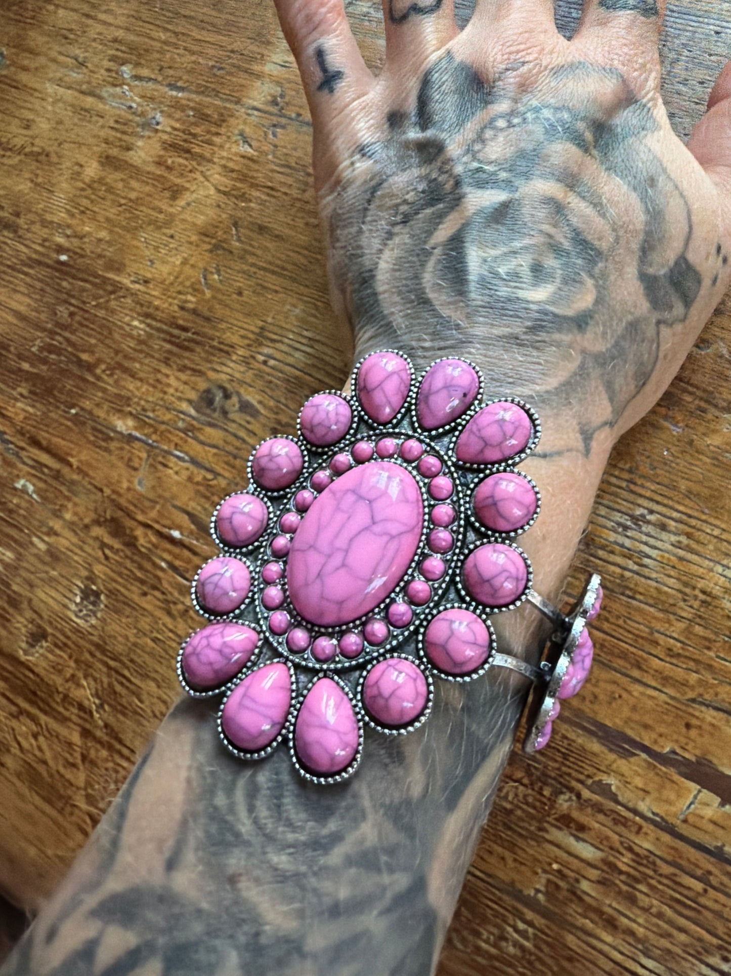 Texas jewelry armband rosa