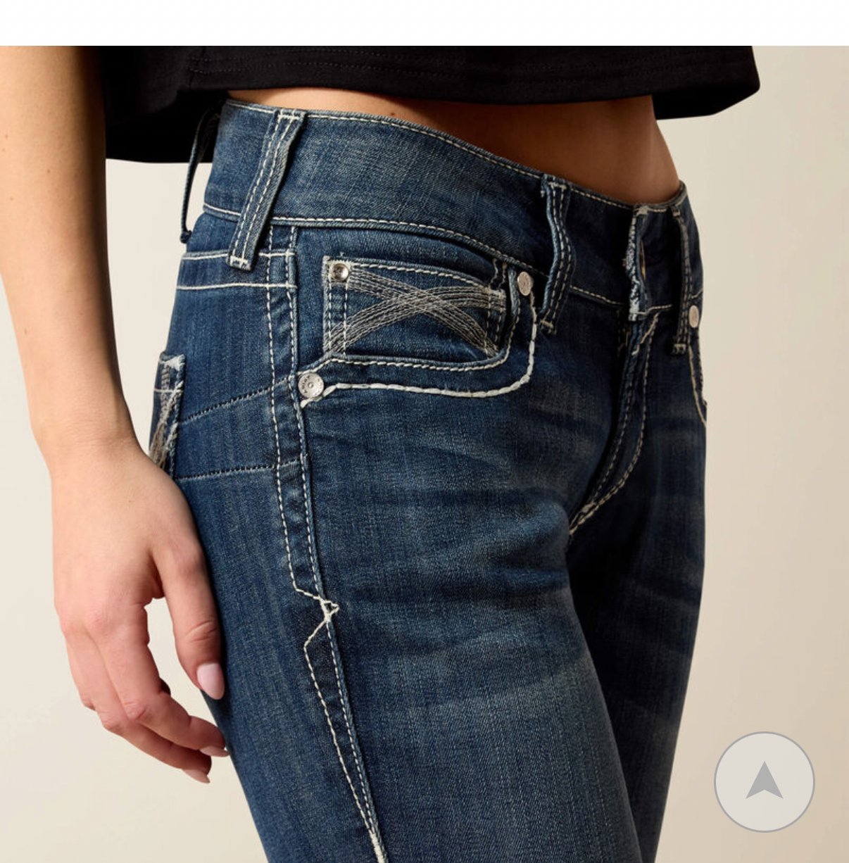 Ariat jeans R.E.A.L. Mid Rise Ivy Straight Leg Jean

Dresden