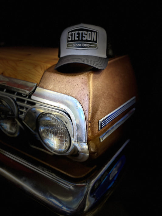 Stetson Trucker Keps grå svart