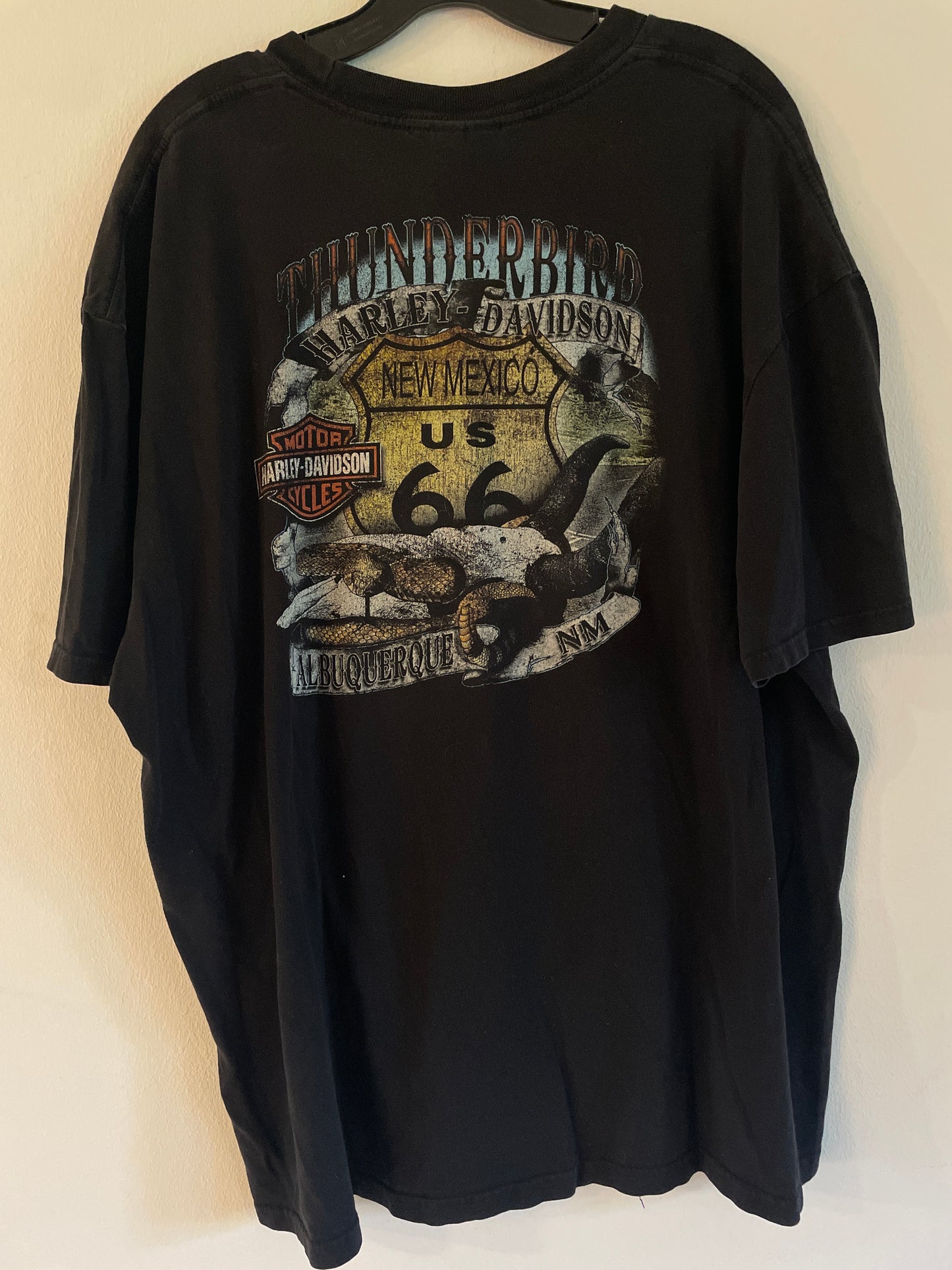 Harley Davidson motorcykel  tshirt    Svart Xxl  unisex