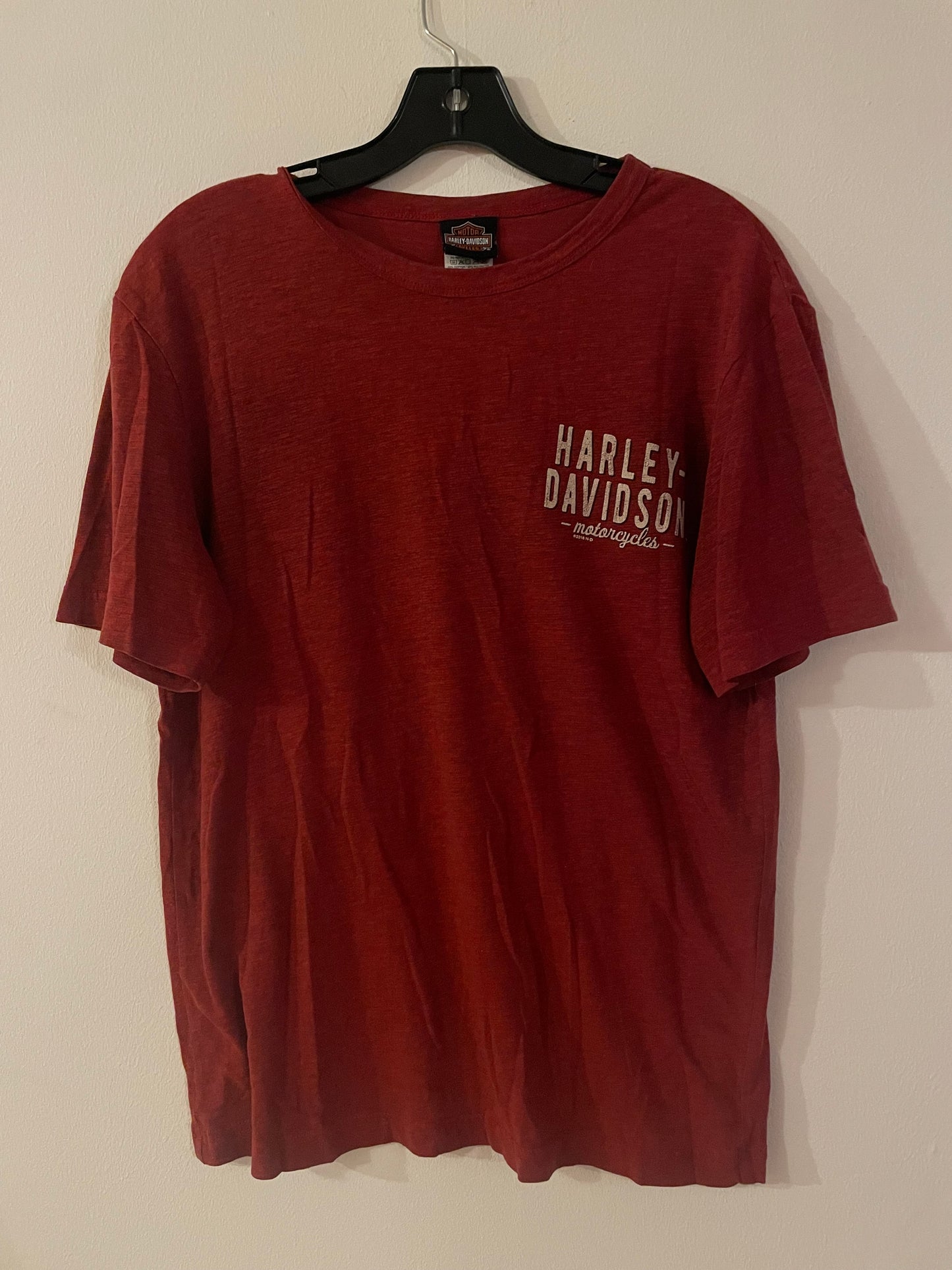 Harley Davidson motorcykel  tshirt  svart medium unisex