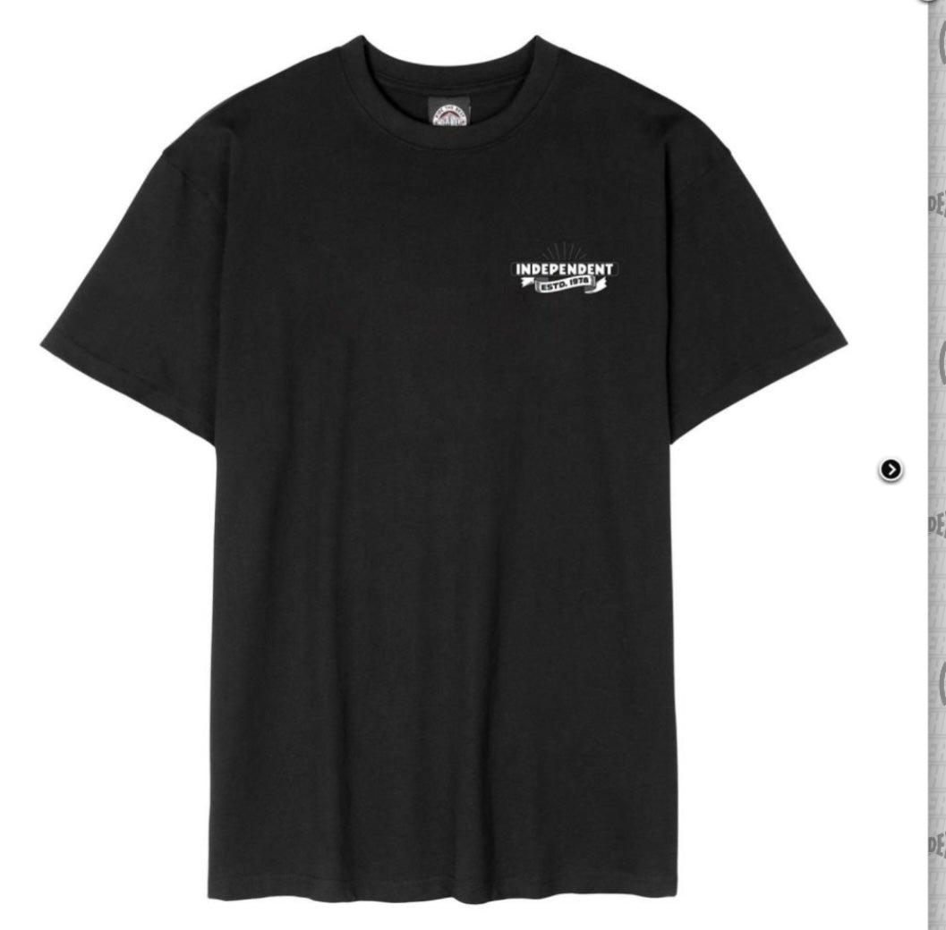 Independent Tshirt Rtb svart unisex