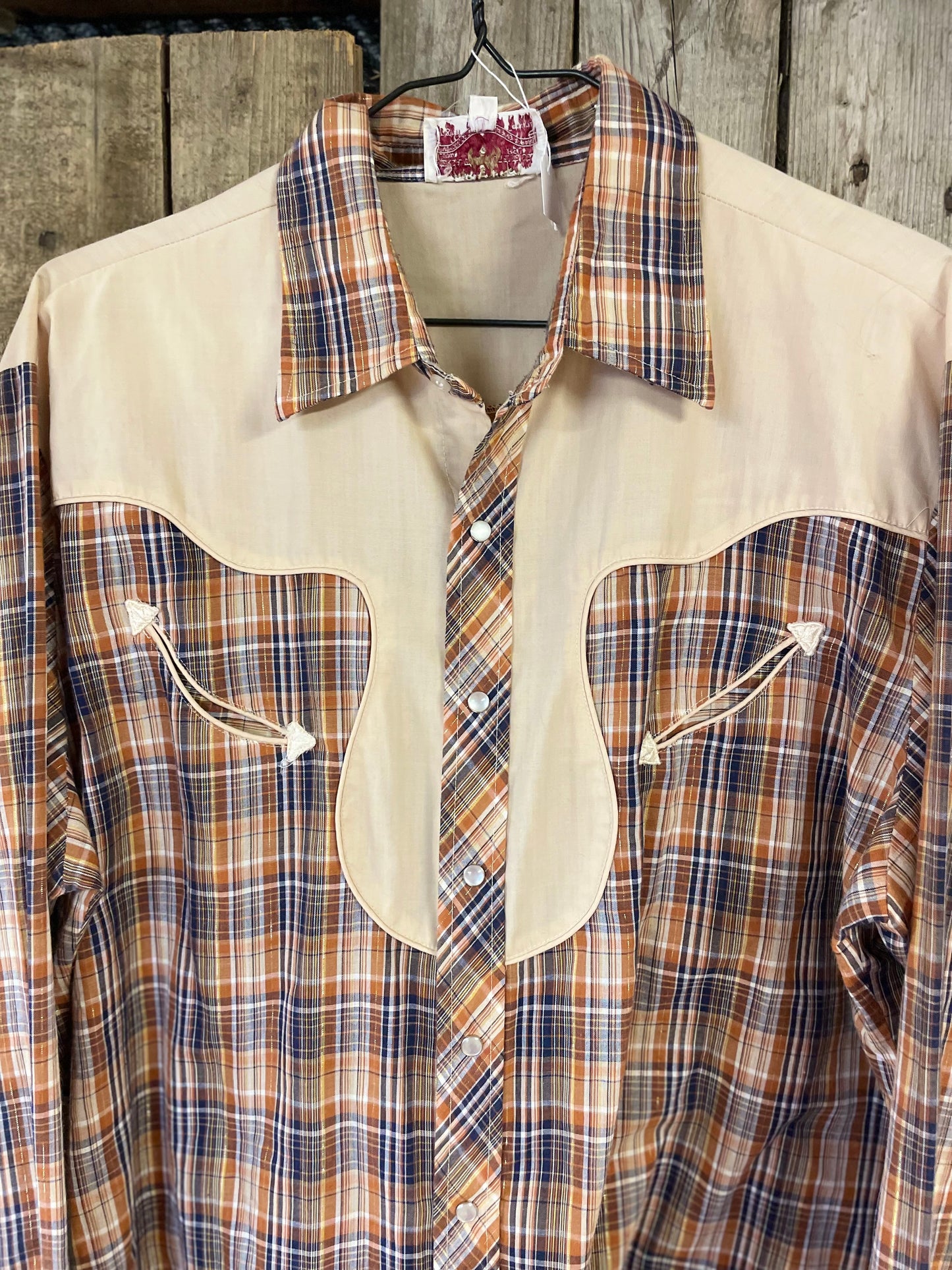 Vintage western skjorta mr leggs  western xl