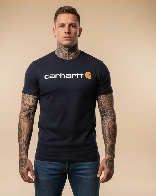 carhartt tshirt svart klassisk unisex