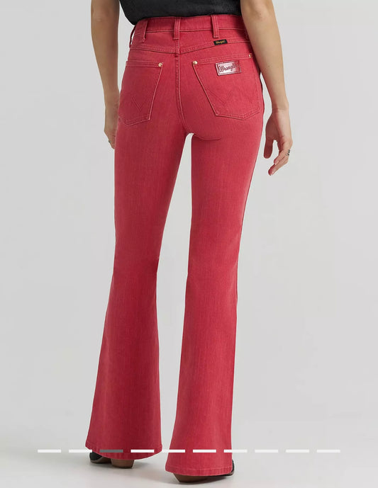 Wrangler vs lainey wilson röda jeans