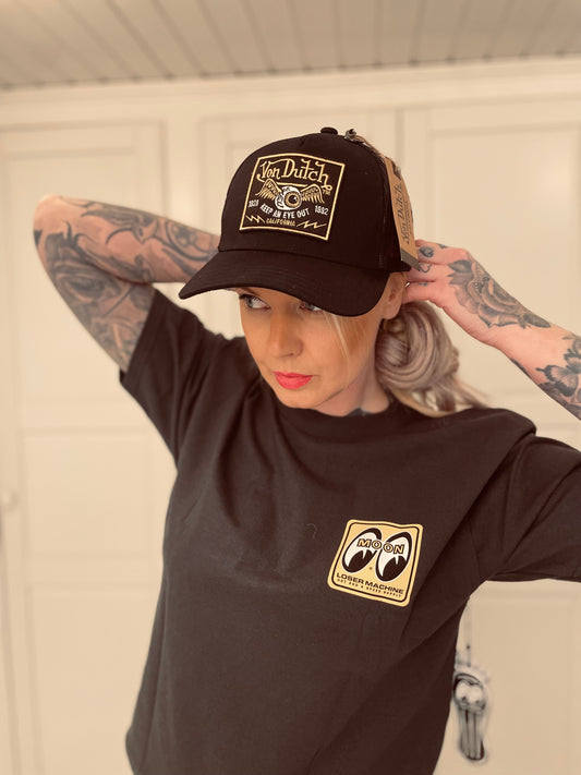 Loser Machine Hightail t-shirt vintage black mooneyes