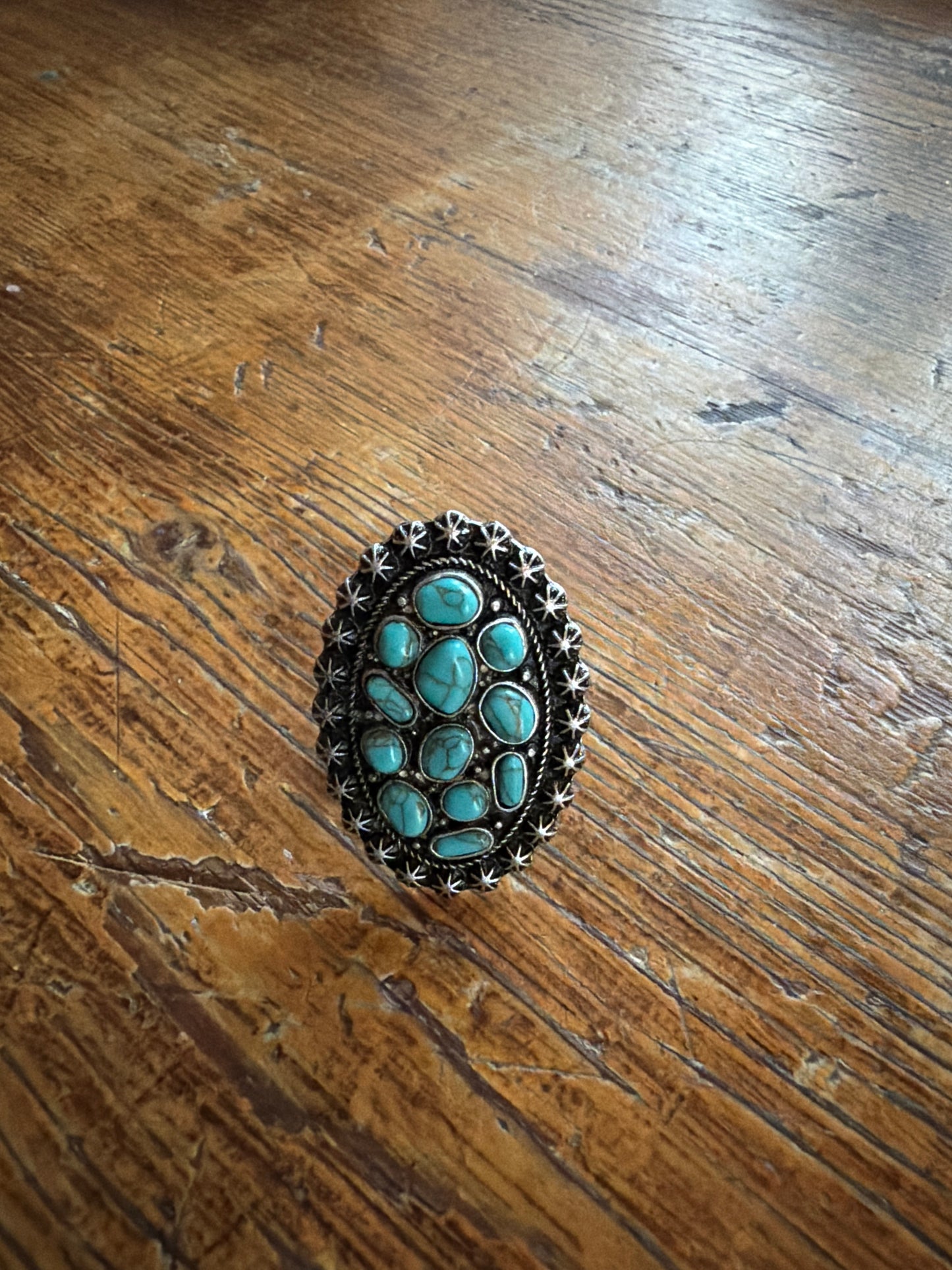 Texas jewelry turkos ring flex