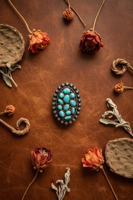Texas jewelry turkos ring flex