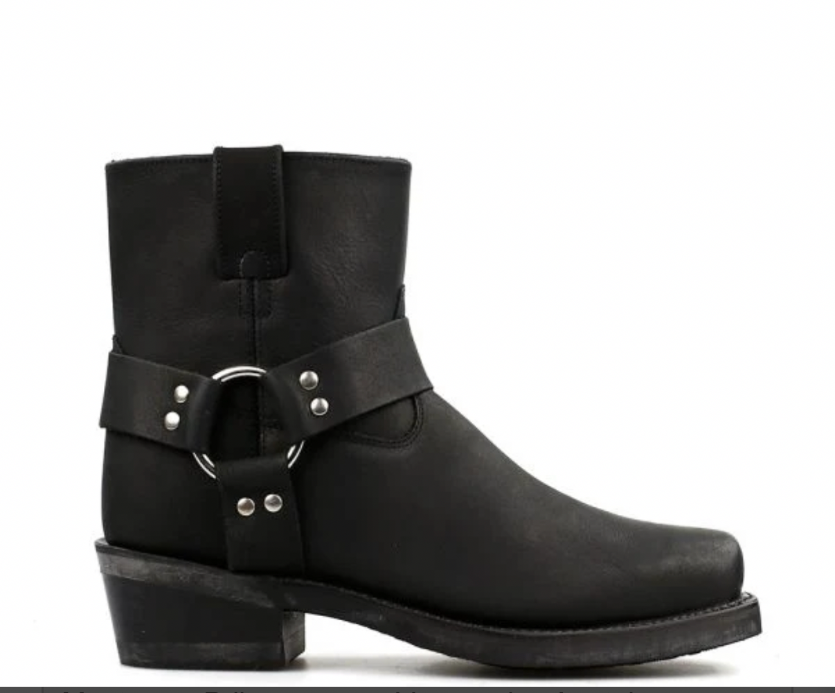Old West bikerboots svart herr