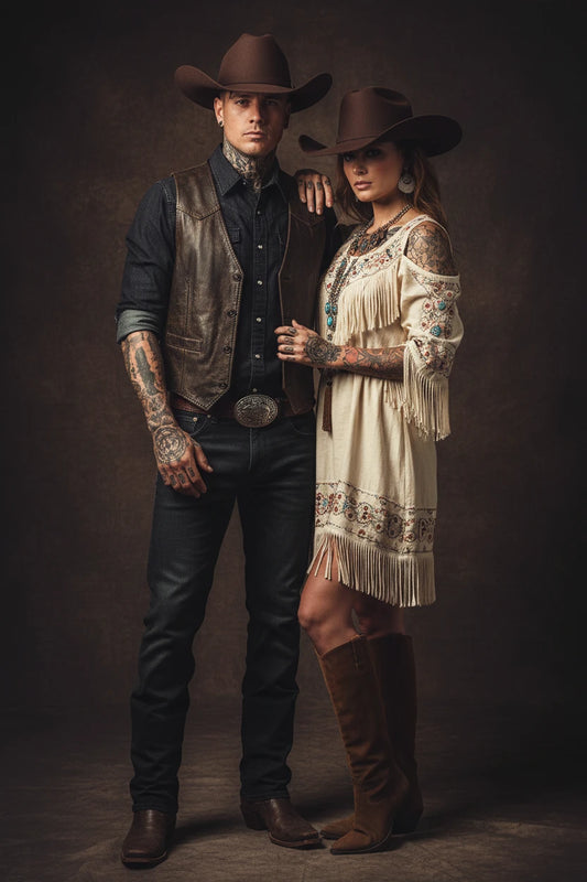 stars & stripes Filt hatt - Houston Brown