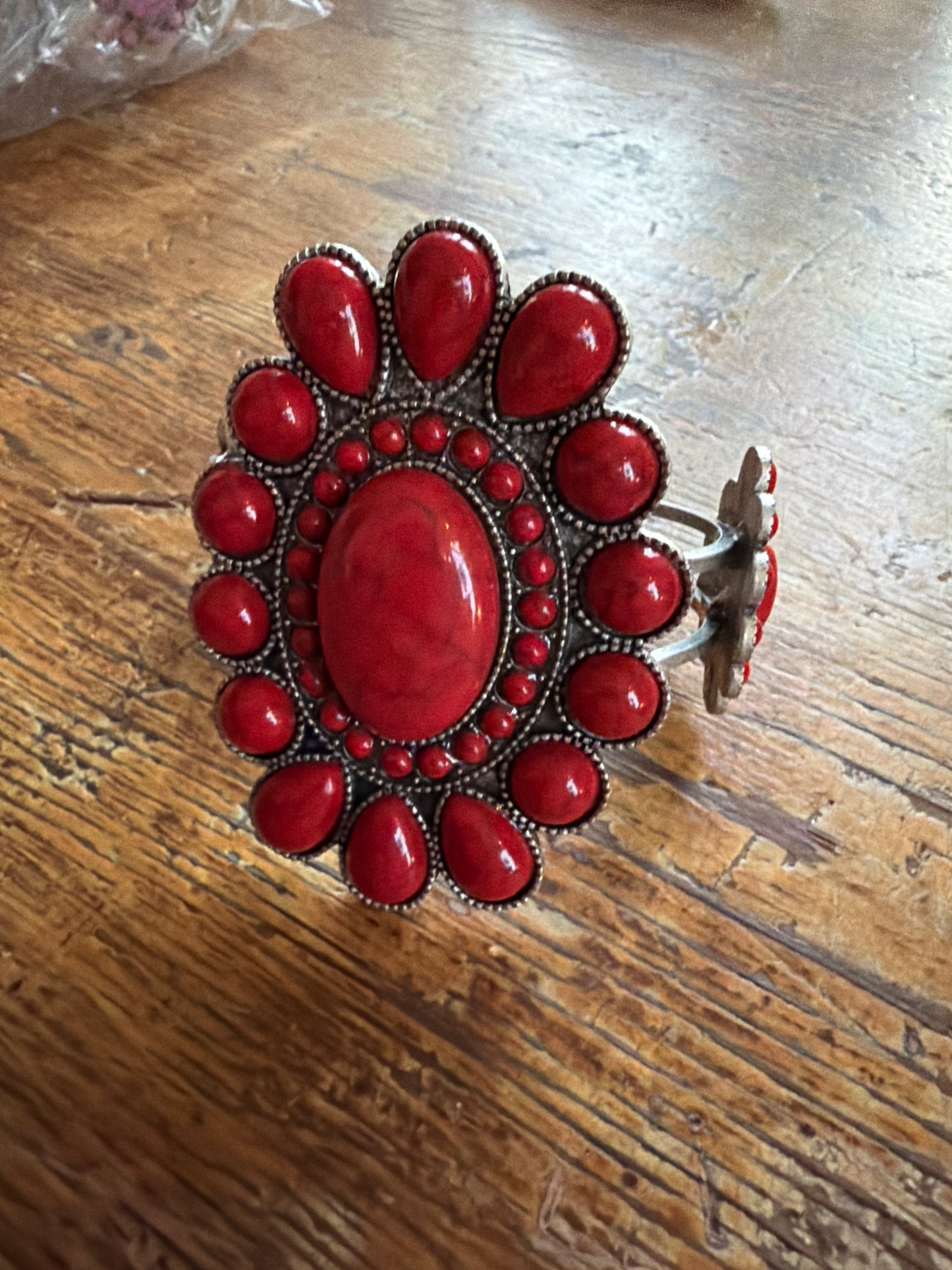 Texas jewelry armband röda
