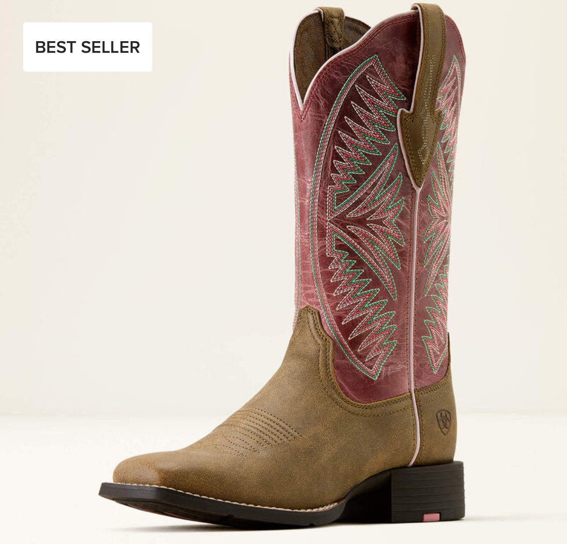 Ariat Ariat Round Up Ruidoso Wide Square Toe Western Boot – Komfort & Cowgirlstil dam boots