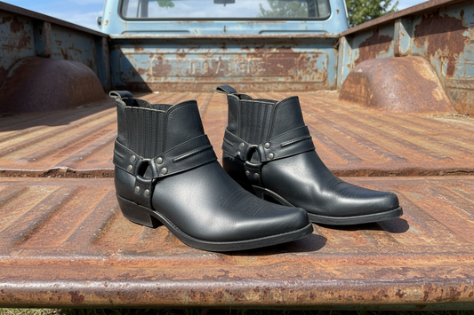 Vintage boots  svarta 43 western boots