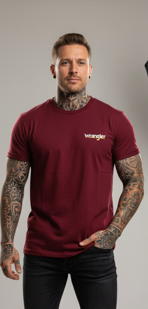 Wrangler cowboy wrangler western  tshirt limited edition usa unisex