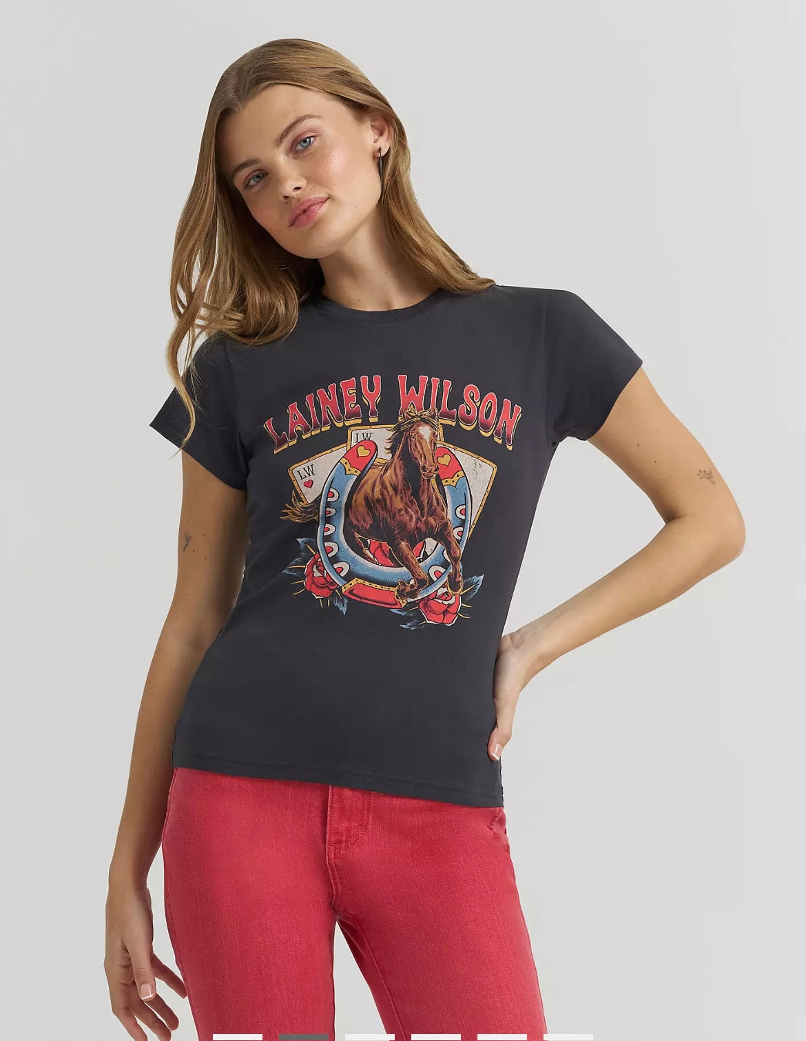 Wrangler cowboy  x lainey Wilson  wrangler Limited edition tshirt