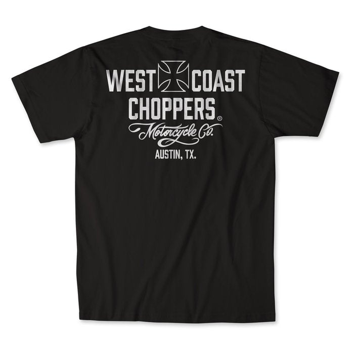 WCC Motorcycle t-shirt black/white