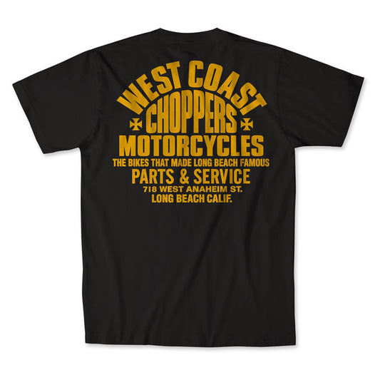 Metric WCC Parts t-shirt black/yellow