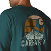 carhartt långärmad Mountain long sleeve greenstone