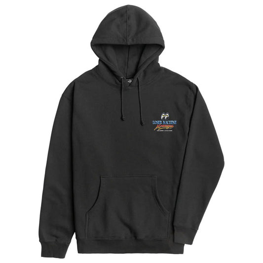 Loser Machine Red Hot hoodie black