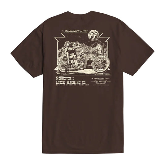 Loser Machine Midnight Ride t-shirt java brown
