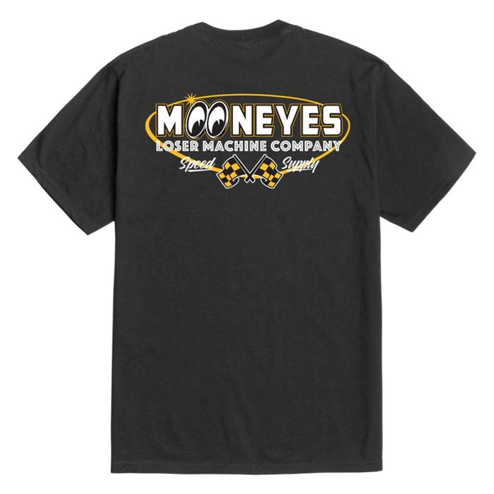 Loser Machine Atomic Race t-shirt black mooneyes