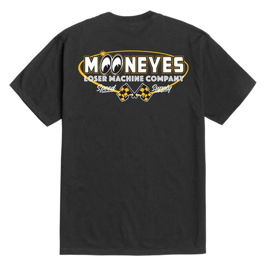 Loser Machine Atomic Race t-shirt black mooneyes