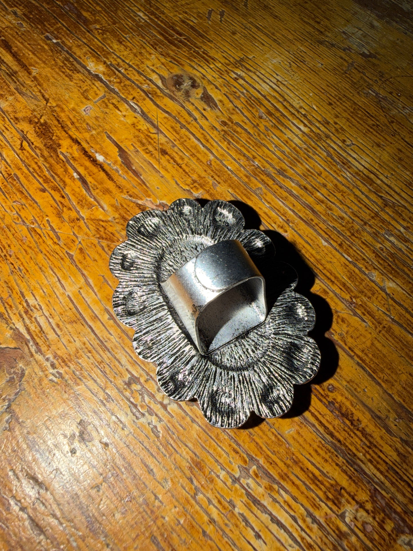 Texas jewelry turkos röd stor ring flex