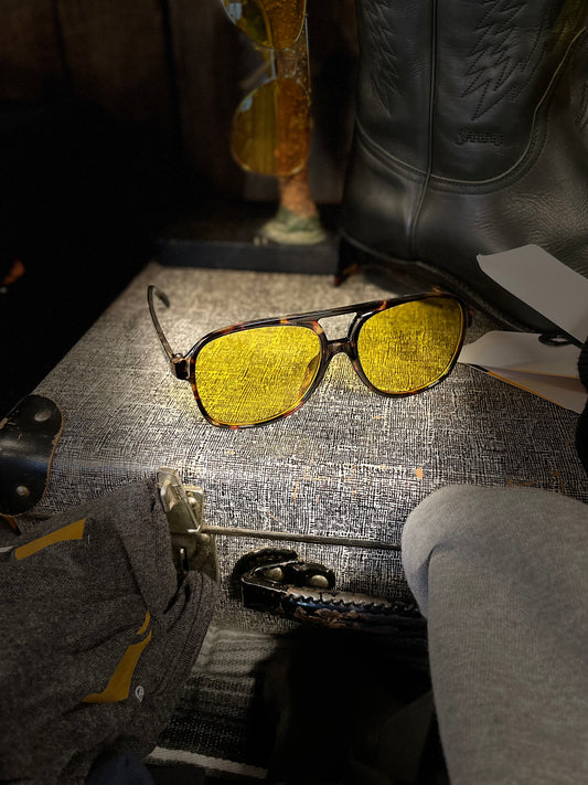 Rebell solglasögon Johnnyb good leopard pilot unisex