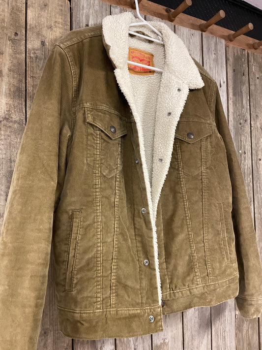 Vintage jeansjacka Levi’s beige Manchester