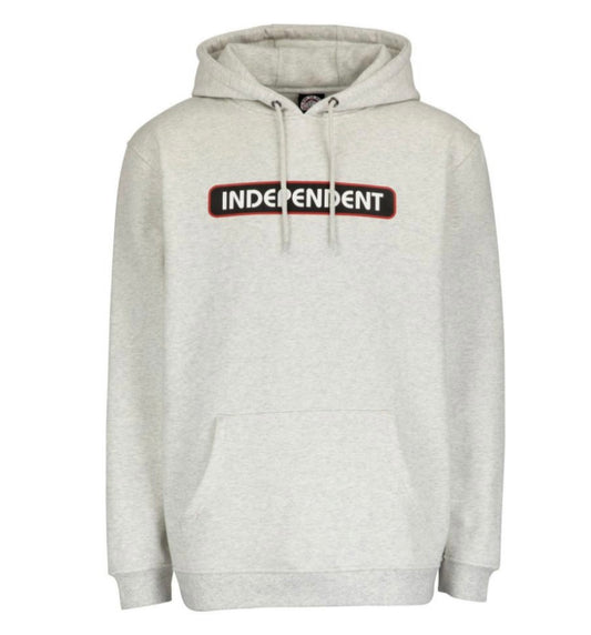 Independent Tjocktröja grå groundwork  luva unisex