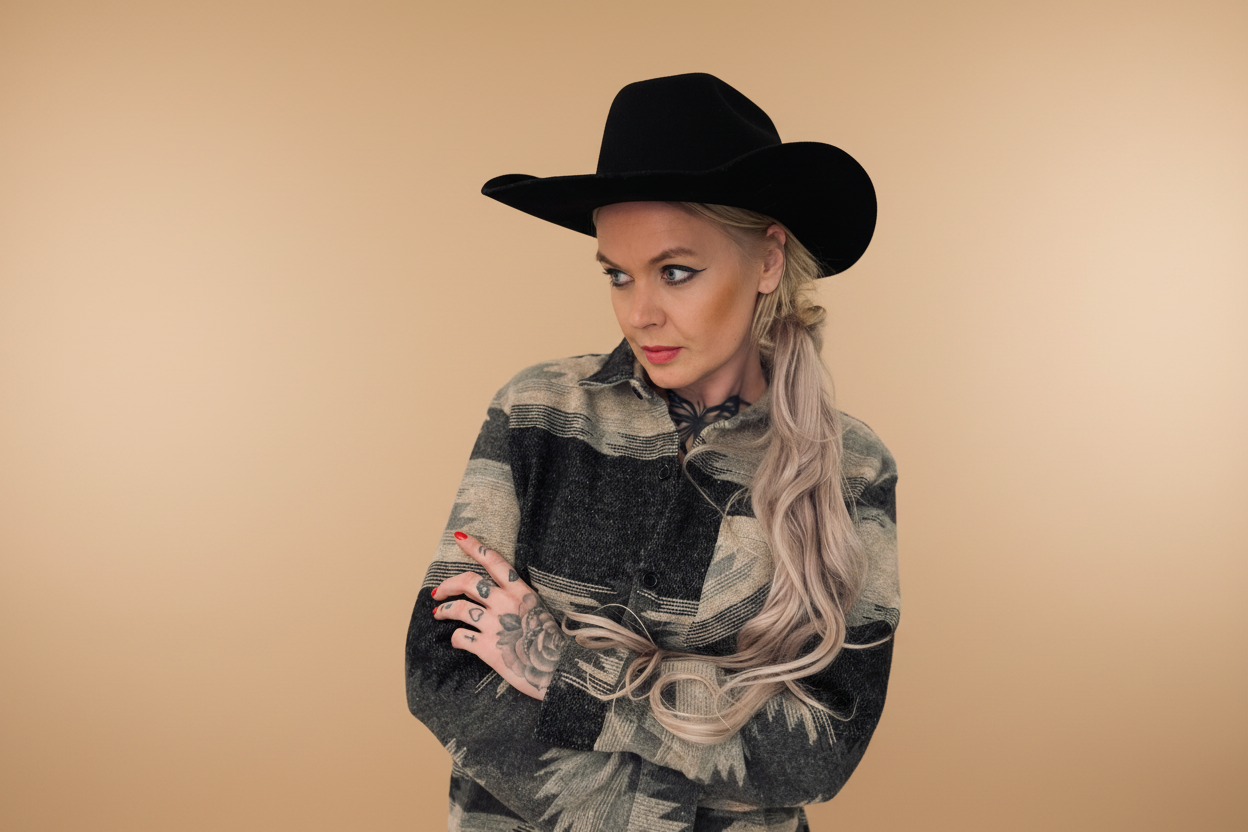 rebell inka flanell /jacka herr / grå toner unisex
