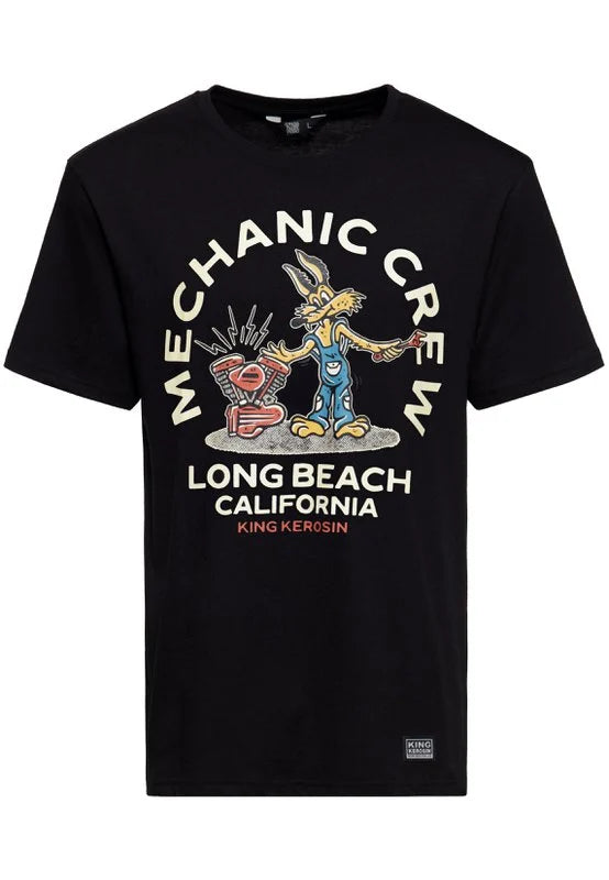 King Kerosin t-shirt Mechanic Crew unisex