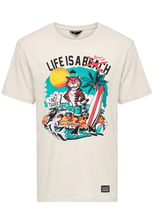 King Kerosin t-shirt life is a bitch