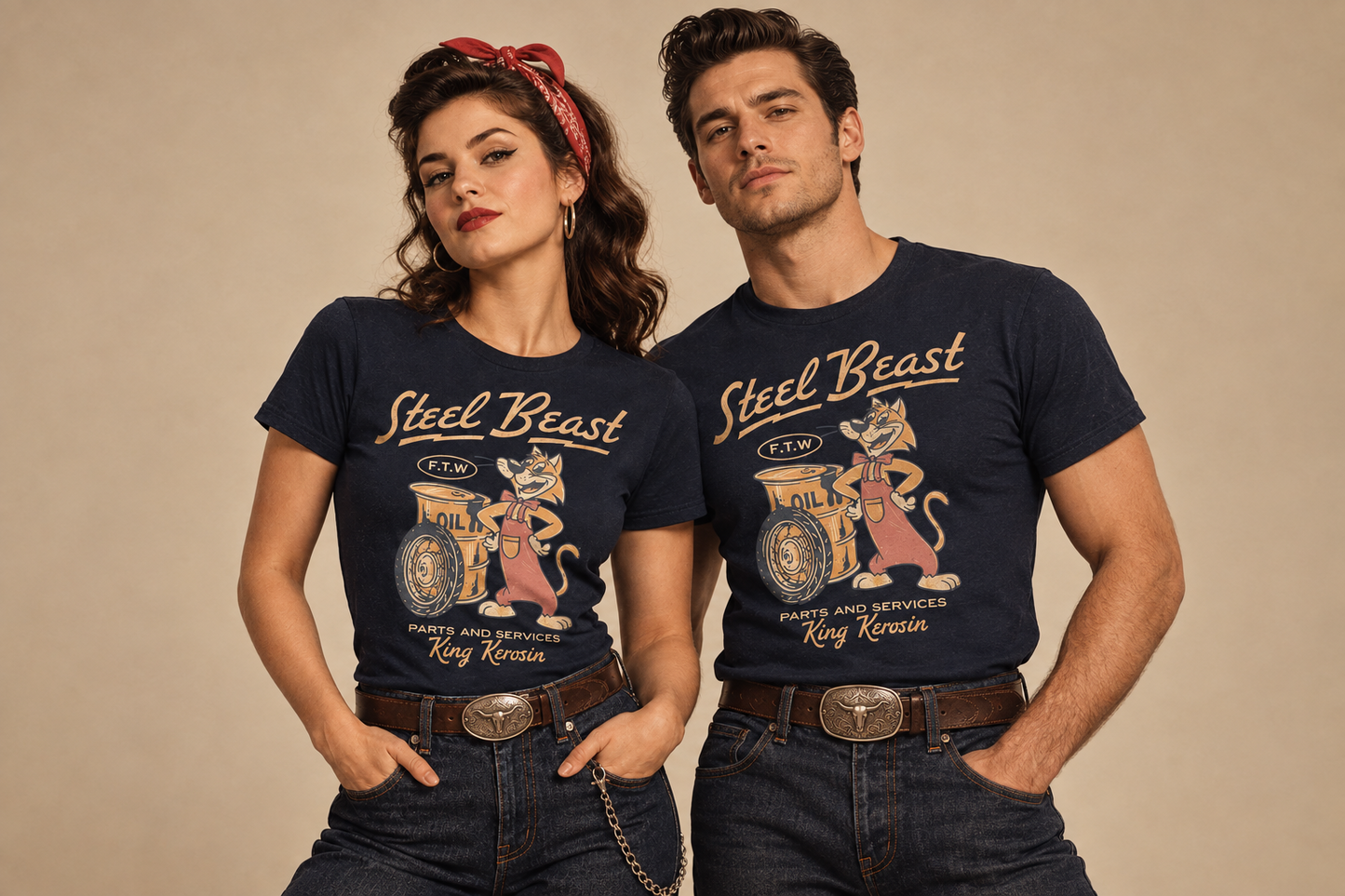 King Kerosin t-shirt steel a beast