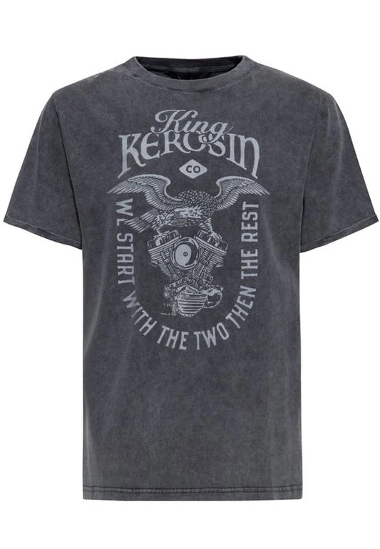 King Kerosin t-shirt We start with the two,