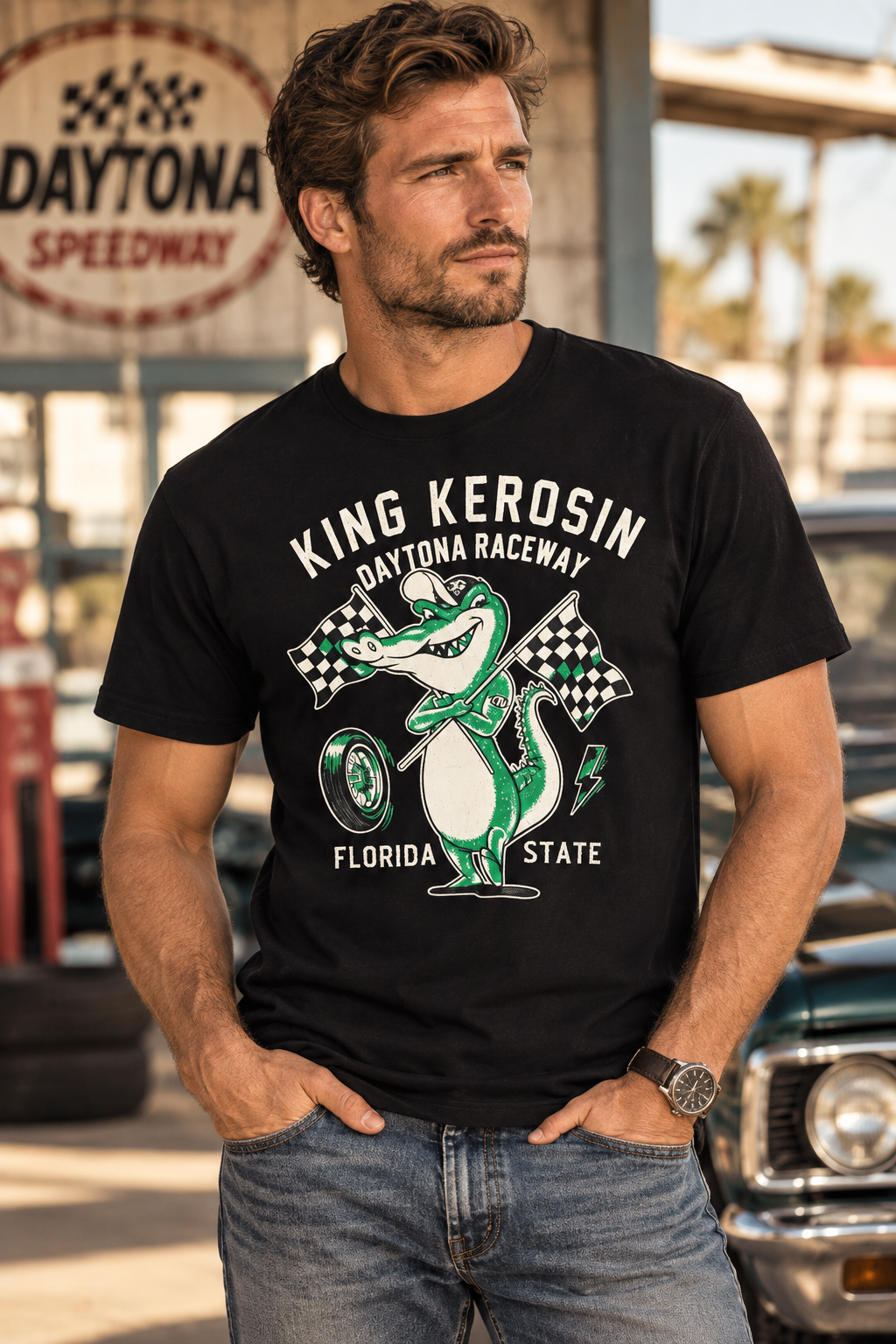 King Kerosin t-shirt  bonneville