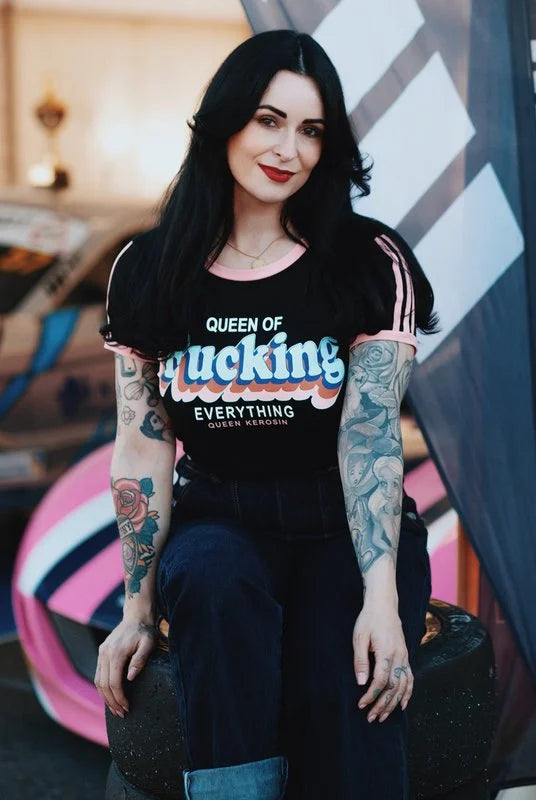 King Kerosin queen kerosin Queen Of Fucking Everything svart