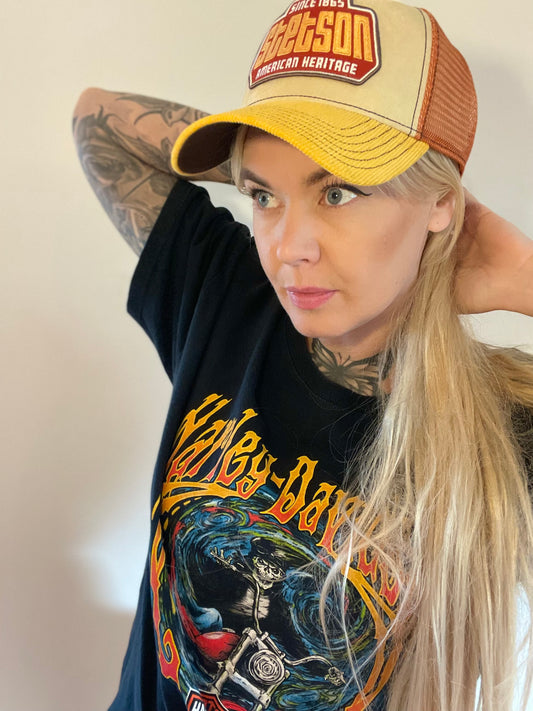 Harley davidsson tshirt svart  unisex