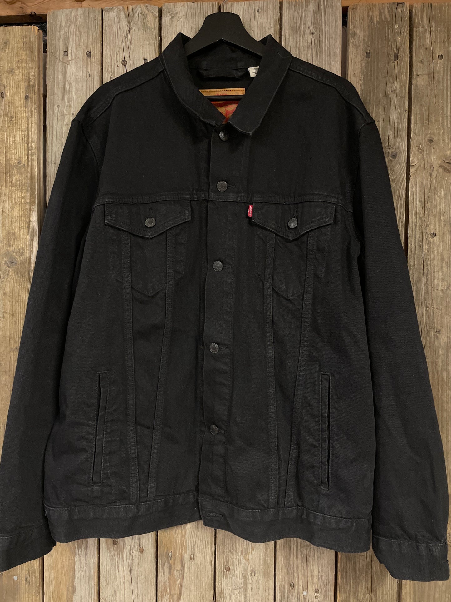 Vintage jeansjacka Levi’s svart