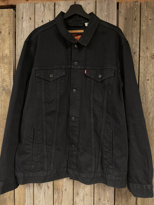 Vintage jeansjacka Levi’s svart