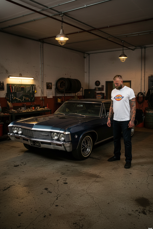 Dickies tshirt vit bas horseshoe unisex