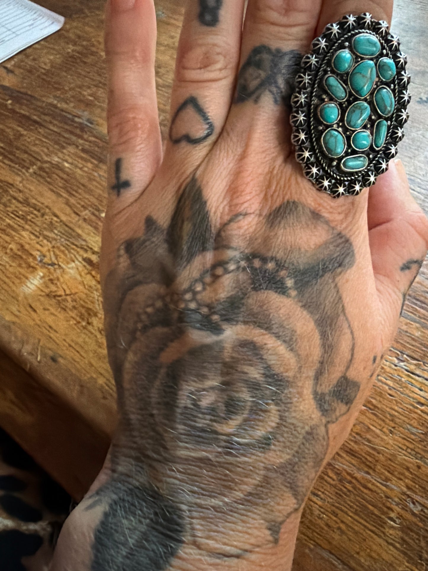 Texas jewelry turkos ring flex