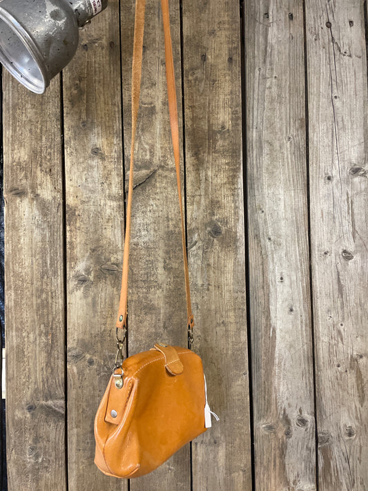 Vintage Rebell  väska läder brun