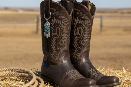 Rebell boots smycken turkosa